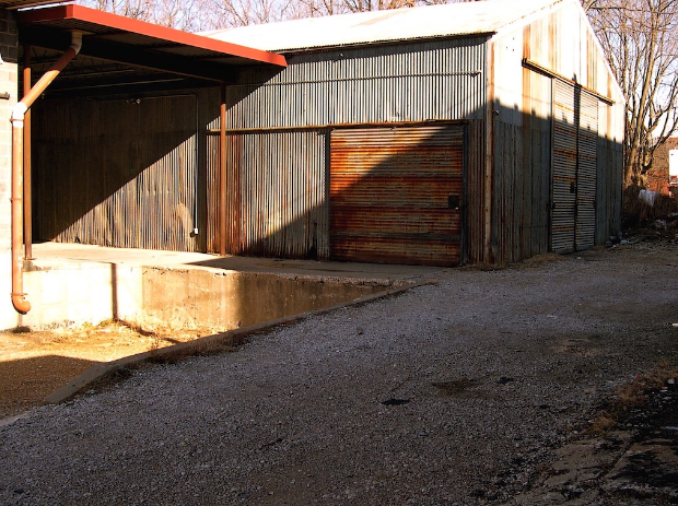 (Warehouse on the Orr Street alley)