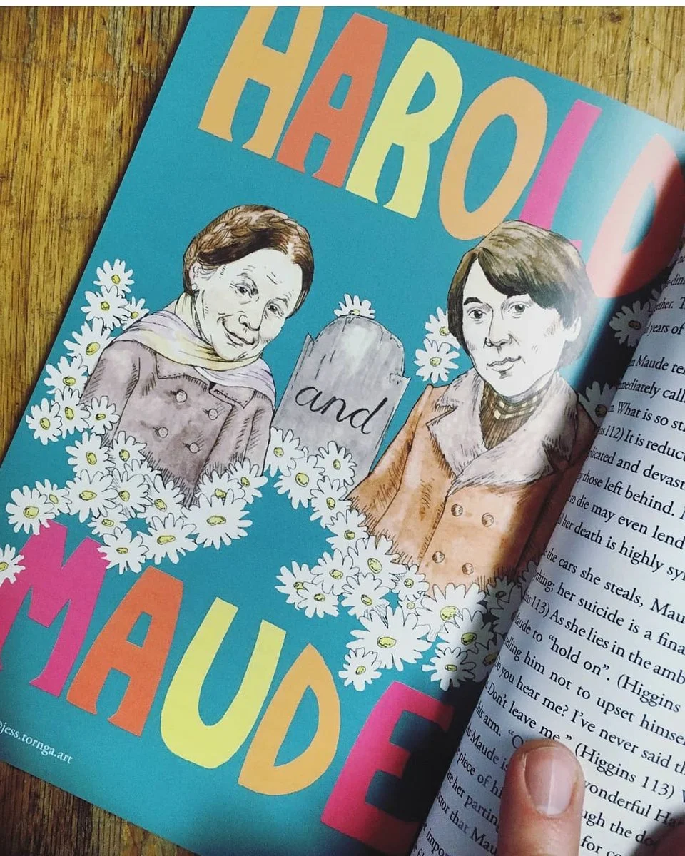 Little Book of Maudism with Illustration from artist Jess Tonga.