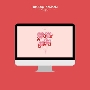 Valentine's Day Tech Wallpaper 2021 — Helloo SamSam Designs