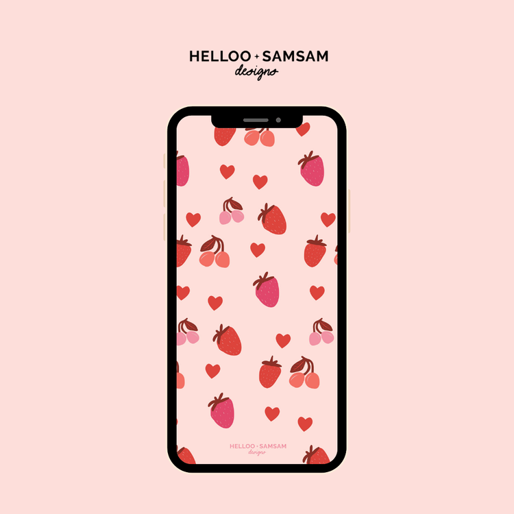 Valentine's Day Tech Wallpaper 2021 — Helloo SamSam Designs