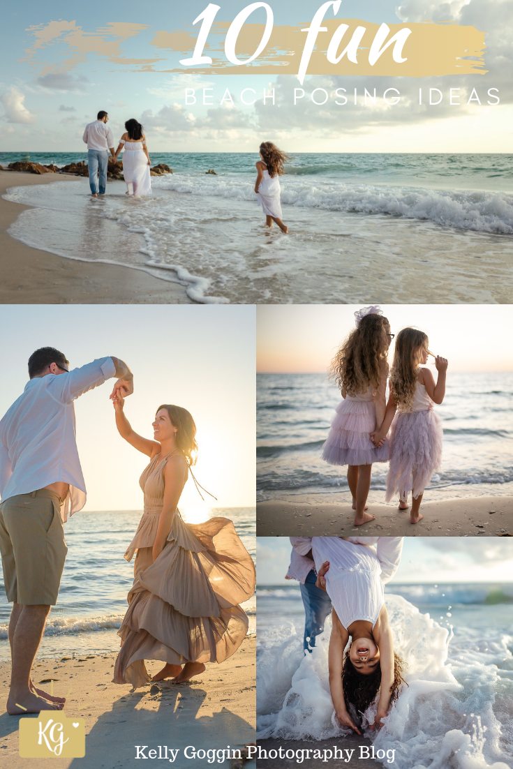 Fun Family Beach Poses