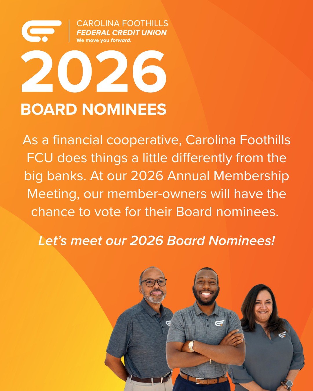 #YourCommunityCreditUnion #WeMoveYouForward #2026AnnualMeeting