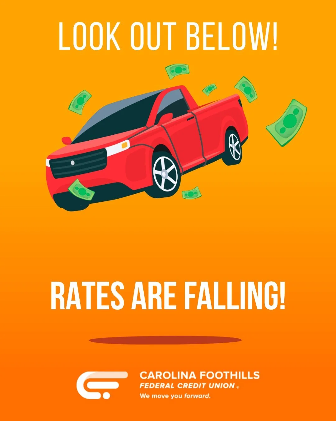 💨Don't let these rates leave you in the dust! Let our team help you find and finance the car of your dreams.✨
New Auto - As low as 4.24%*
Used Auto - As low as 5.24%*
Call us at 800.922.4403 or visit your local CFFCU branch.

😵&zwj;💫Is life too he