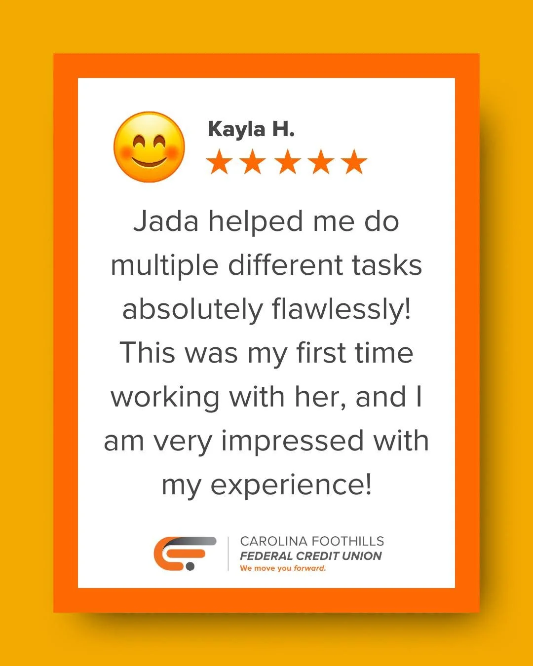 Is your financial to-do list piling up? Let our team help you tackle your financial Spring cleaning. From basic transactions to one-on-one financial coaching, our team is here to help you tackle your financial goals!

That's how #WeMoveYouForward
🧡?