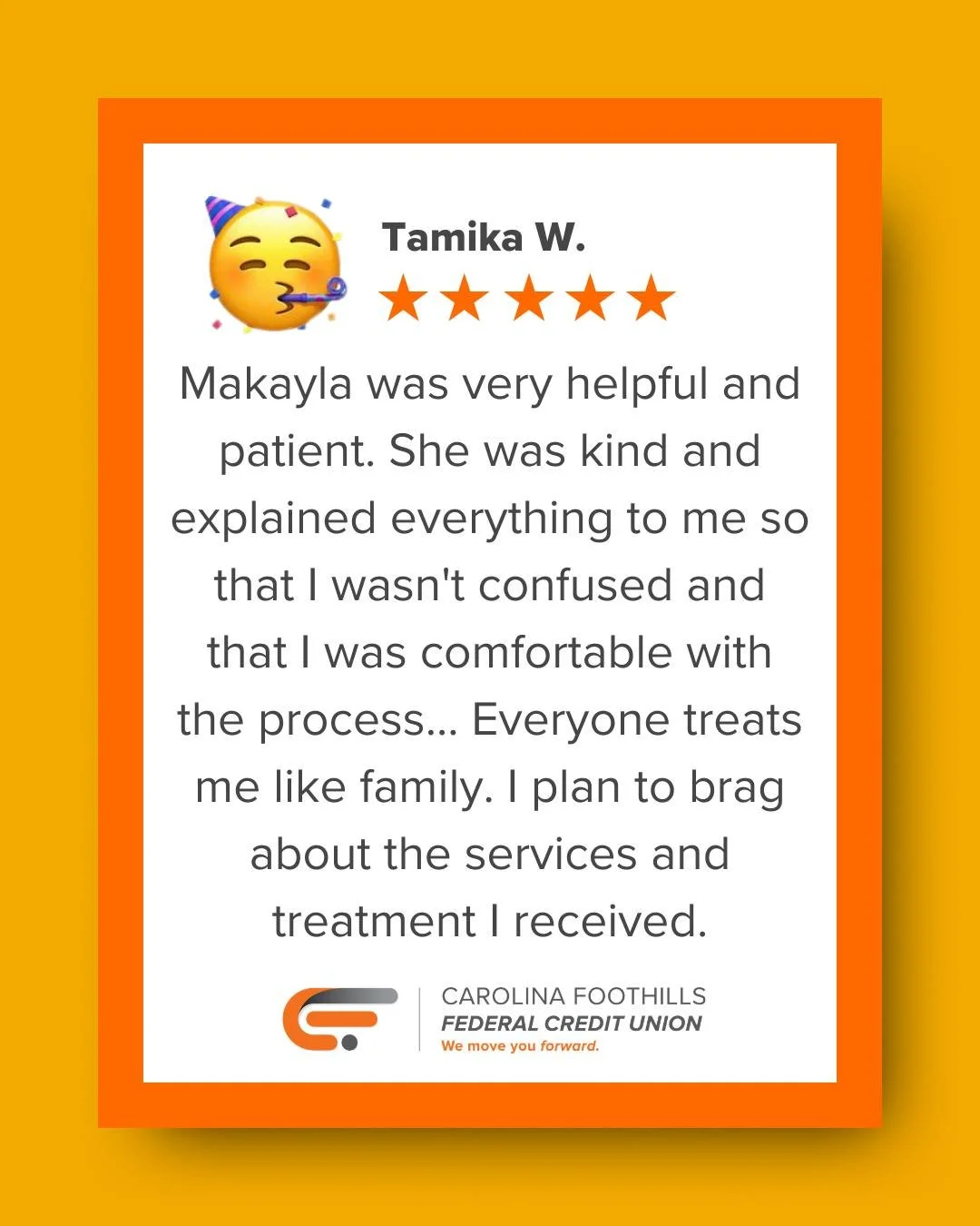 At Carolina Foothills, finance and financial education go hand in hand. This means that we welcome your questions. It's important to understand what's happening with your money, so our team is here to listen and answer.

Don't let complicated financi