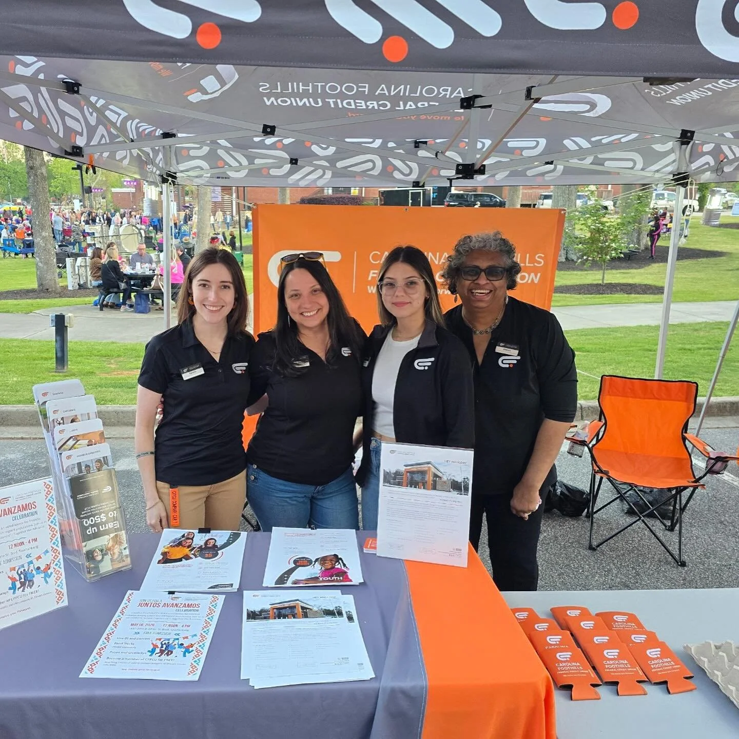 Our team had a great time celebrating #onemauldin 🧡  Amazing local businesses, music, and community building. Did you see us at the celebration? #WeMoveYouForward #YourCommunityCreditUnion