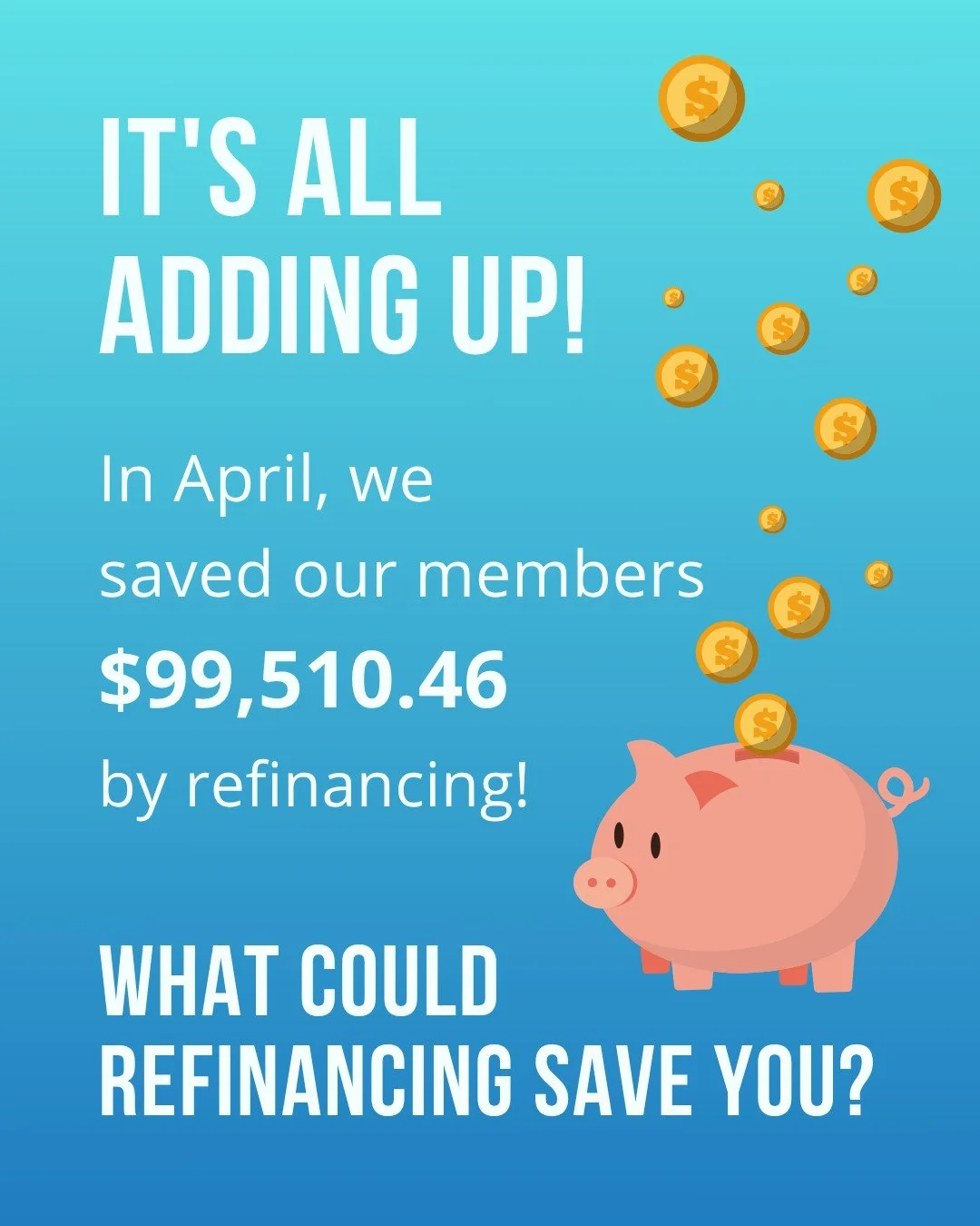 Are loan payments keeping you down? 💸 Refinancing may lighten the load!
Contact our team at 1.800.922.4403 or visit your local CFFCU branch to see if refinancing can help you reach your financial goals.
#WeMoveYouForward #MoneyMoves #YourCommunityCr