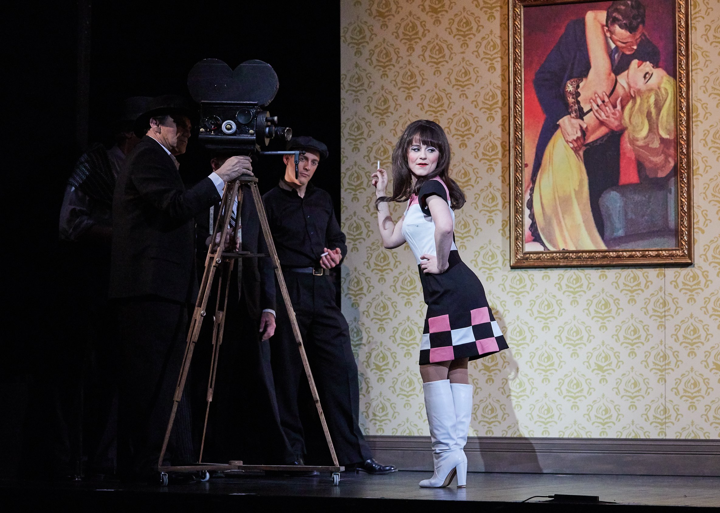 Photo by Bill Brymer. Rosina in Kentucky Opera’s production of Il barbiere di Siviglia