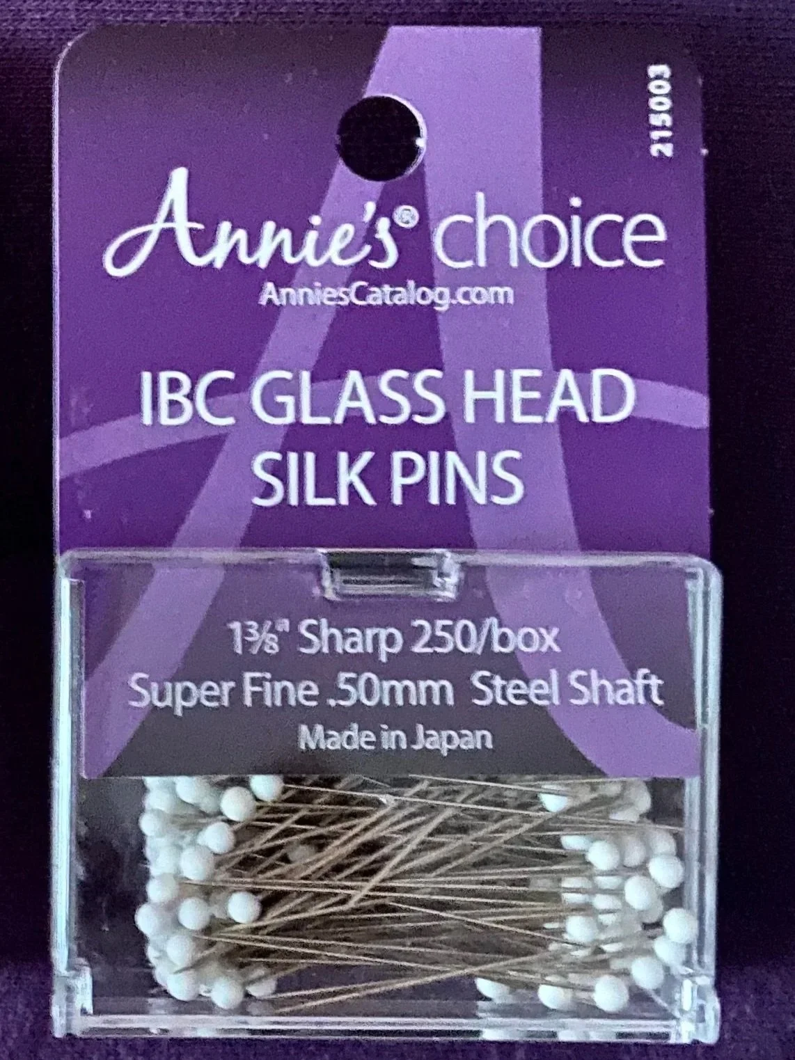 IBC Pins - $9.00/box (red discontinued)