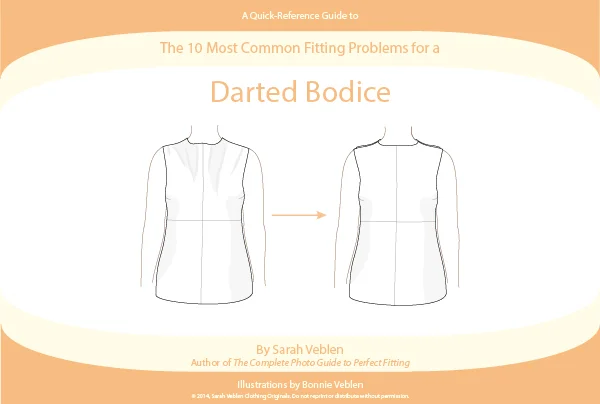Darted Bodice Quick-Reference Fitting Guide - $6.00