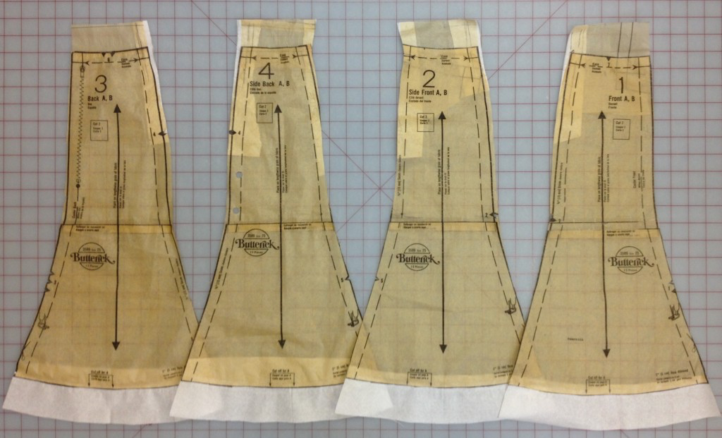 Definitely time to make a clean copy of the pattern!