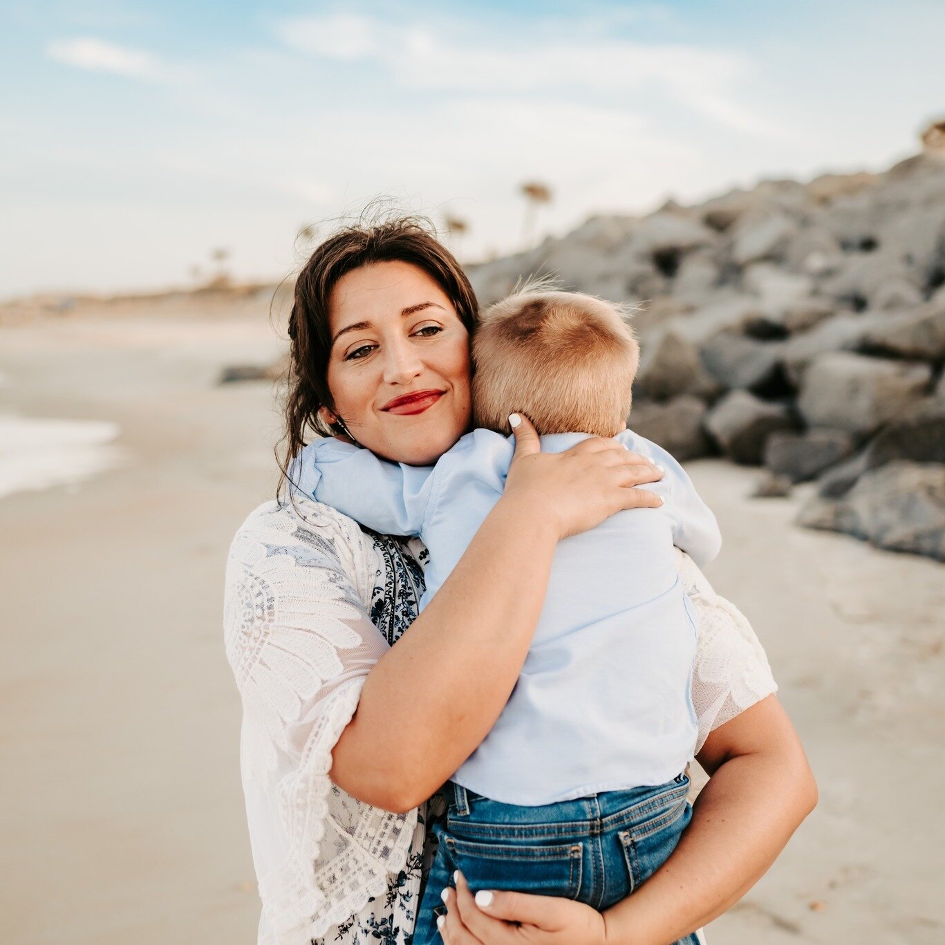You are their whole world mama! You are their everything. Your kids adore you, and they are only little for such a short time. CAPTURE it mamas! Because I promise you will blink and they will be grown. 
I absolutely adored meeting this sweet mama and