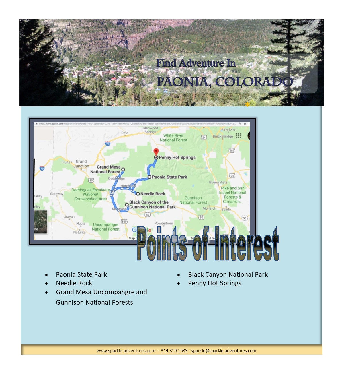 Find Adventure In Paonia, Colorado - Sparkle Adventures