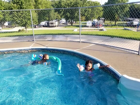 Kids love the pool