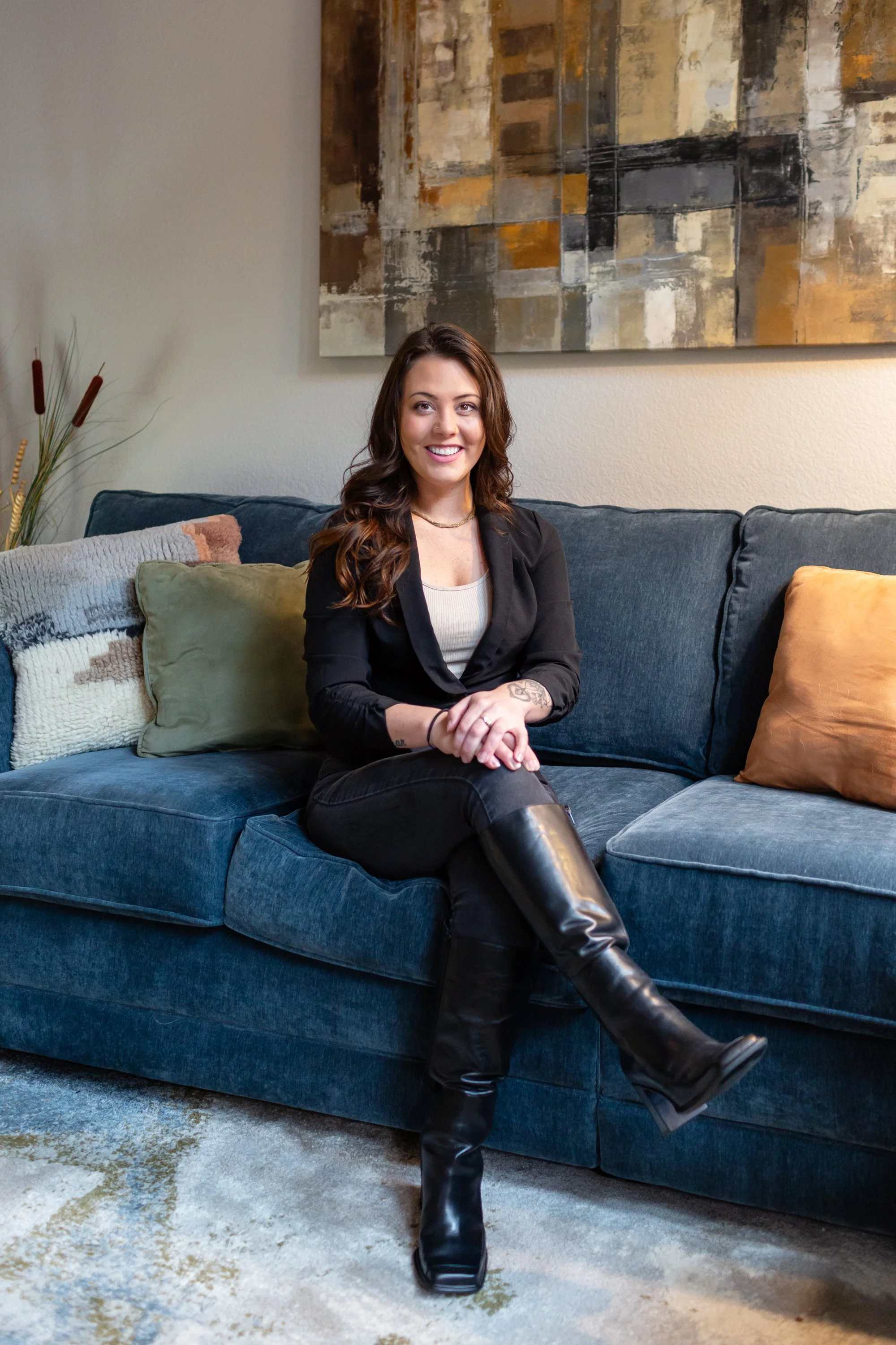A portrait of April Stites