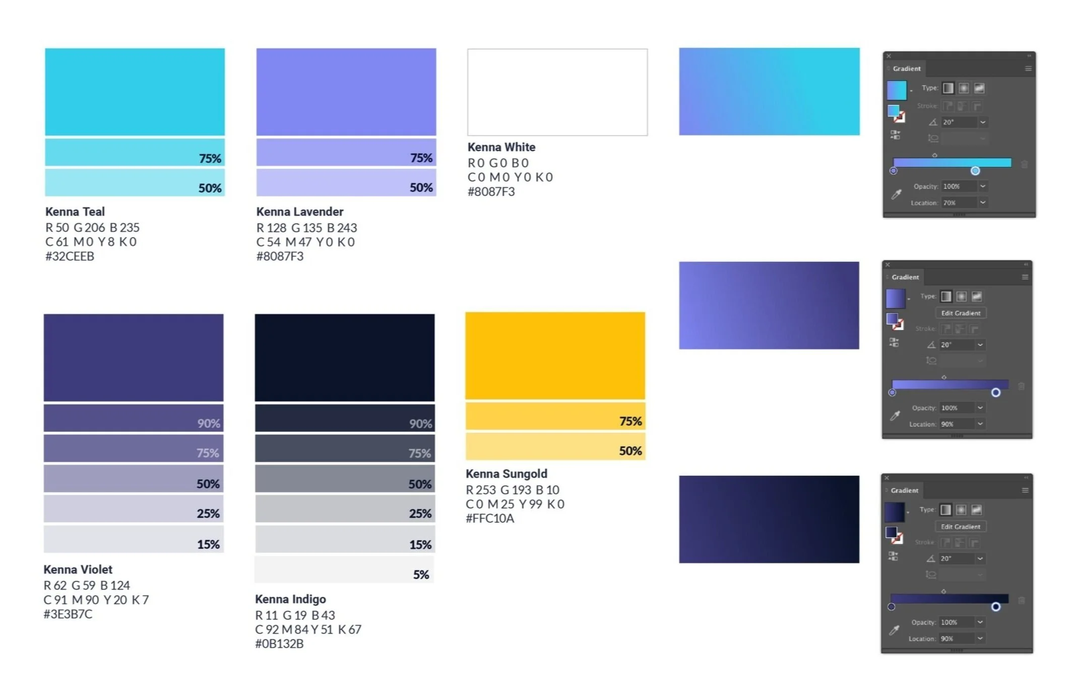 Refreshed color palette