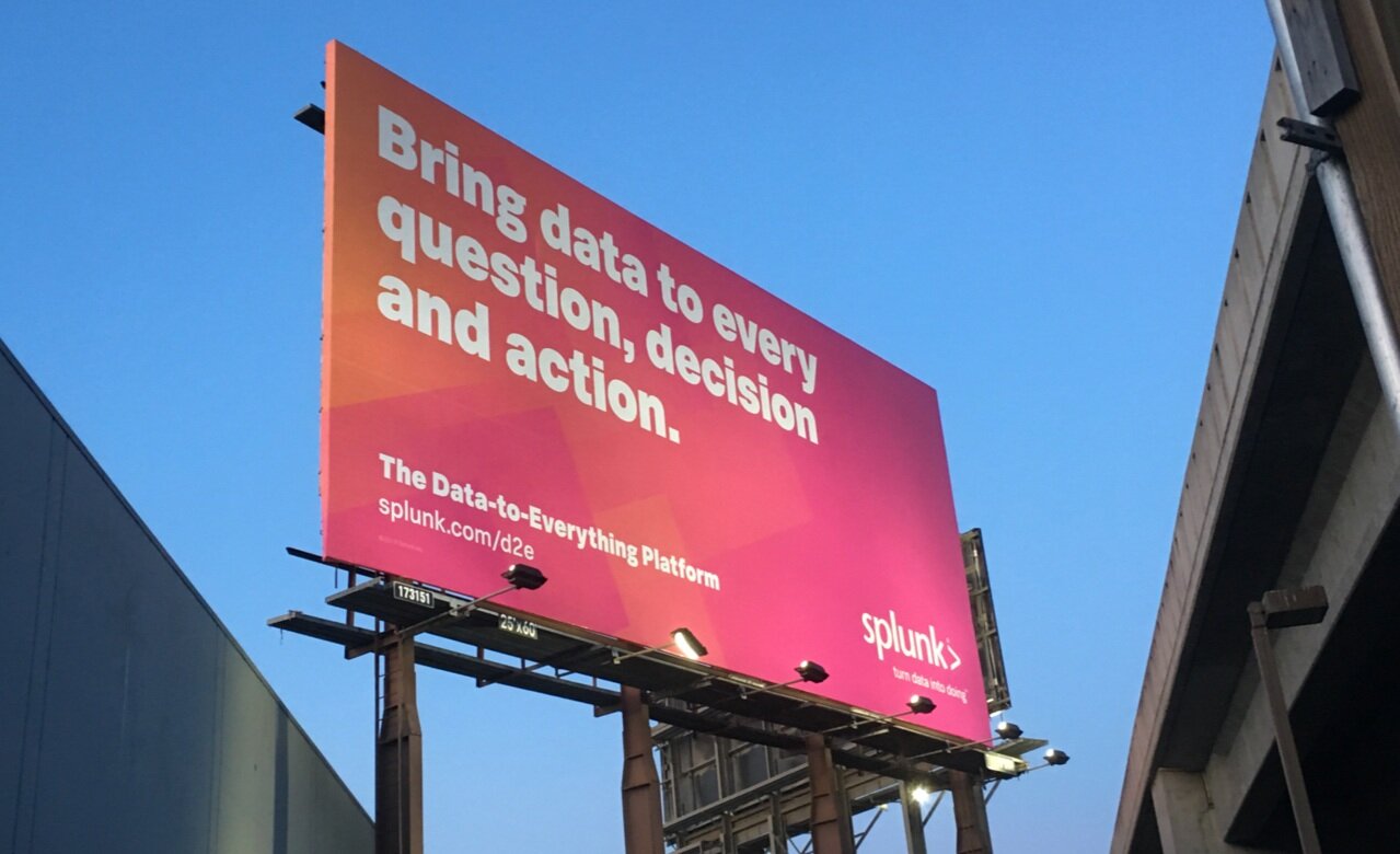 Billboard along I-80 West at Fifth Street, San Francisco.