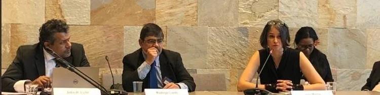 Evento paralelo oficial na Assembleia dos Estados Partes, Tribunal Penal Internacional, dezembro de 2019