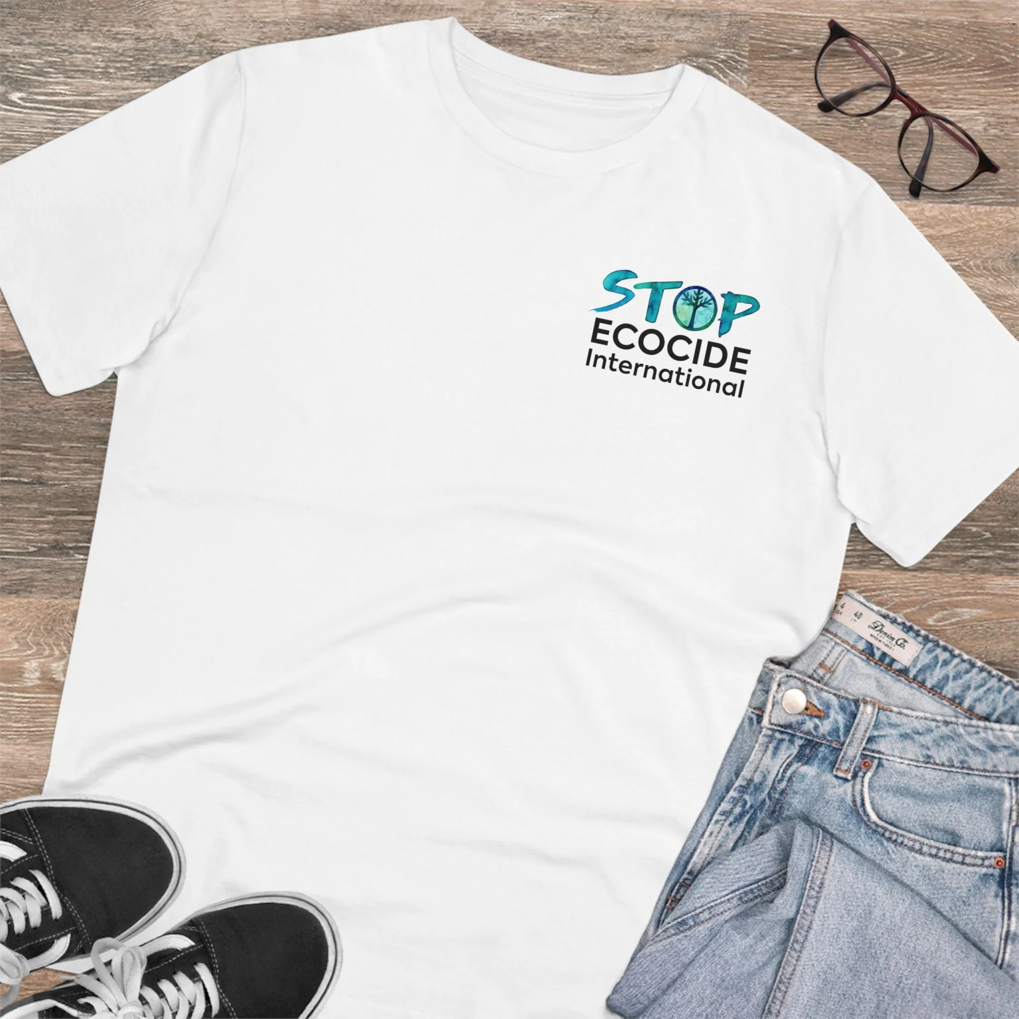 Stop Ökozid Logo Bio-T-Shirt - Stop Ökozid International