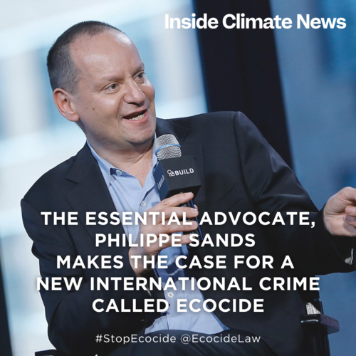      

 
   The British lawyer and author has held Nazis and presidents accountable for crossing the moral red line. Now, he argues, the time has come to pursue those who commit crimes against the environment.  By   Katie Surma for  Inside Climate Ne