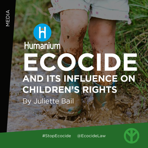      

 
   According to the Children’s Climate Risk Index (CCRI), nearly half of the world’s children ‘are at “extremely high risk” of the impacts of climate change.… And it is happening  today .’ (UNICEF, 2021, p. 4)  By Juliette Bail for  Humanium