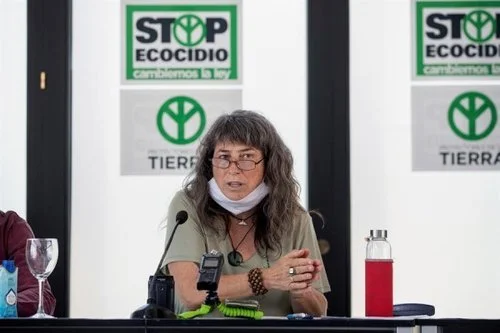      

 
   “ La Asamblea Ciudadana por el Clima pide la inclusión del ecocidio ” indica Maite Mompó en una entrevista realizada en el marco de Los Premio Ones de la Fundación Mare Terra cuyo galardón Bosque Habitado ha recibido Stop Ecocidio. 10/06/