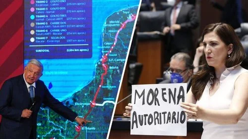      

 
   Kenia López Rabadán, senadora por el Partido Acción Nacional (PAN), presentó una iniciativa de reforma para crear el   Tribunal Federal Ambiental y con ello frenar el “ecocidio” que está provocando el Tren Maya. 15/07/2022 
 












