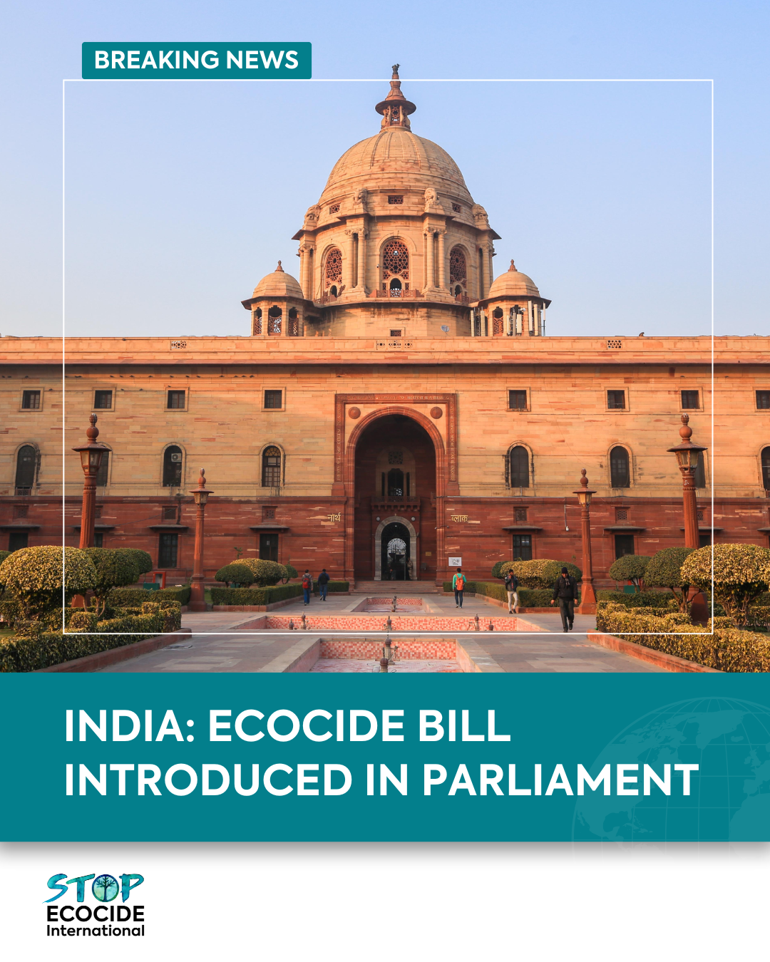 India: Ecocide Bill introduced in Parliament