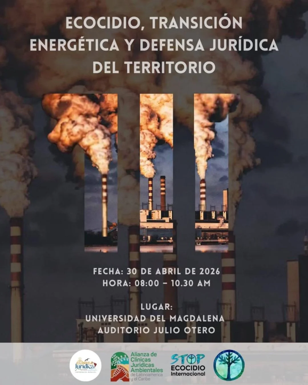 Conversatorio: Ecocidio, transición energética y defensa jurídica del territorio