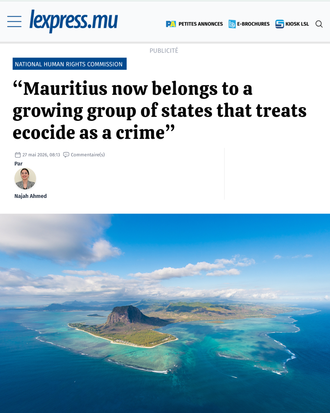 ‘Ecocide’: when harm to nature becomes a crime