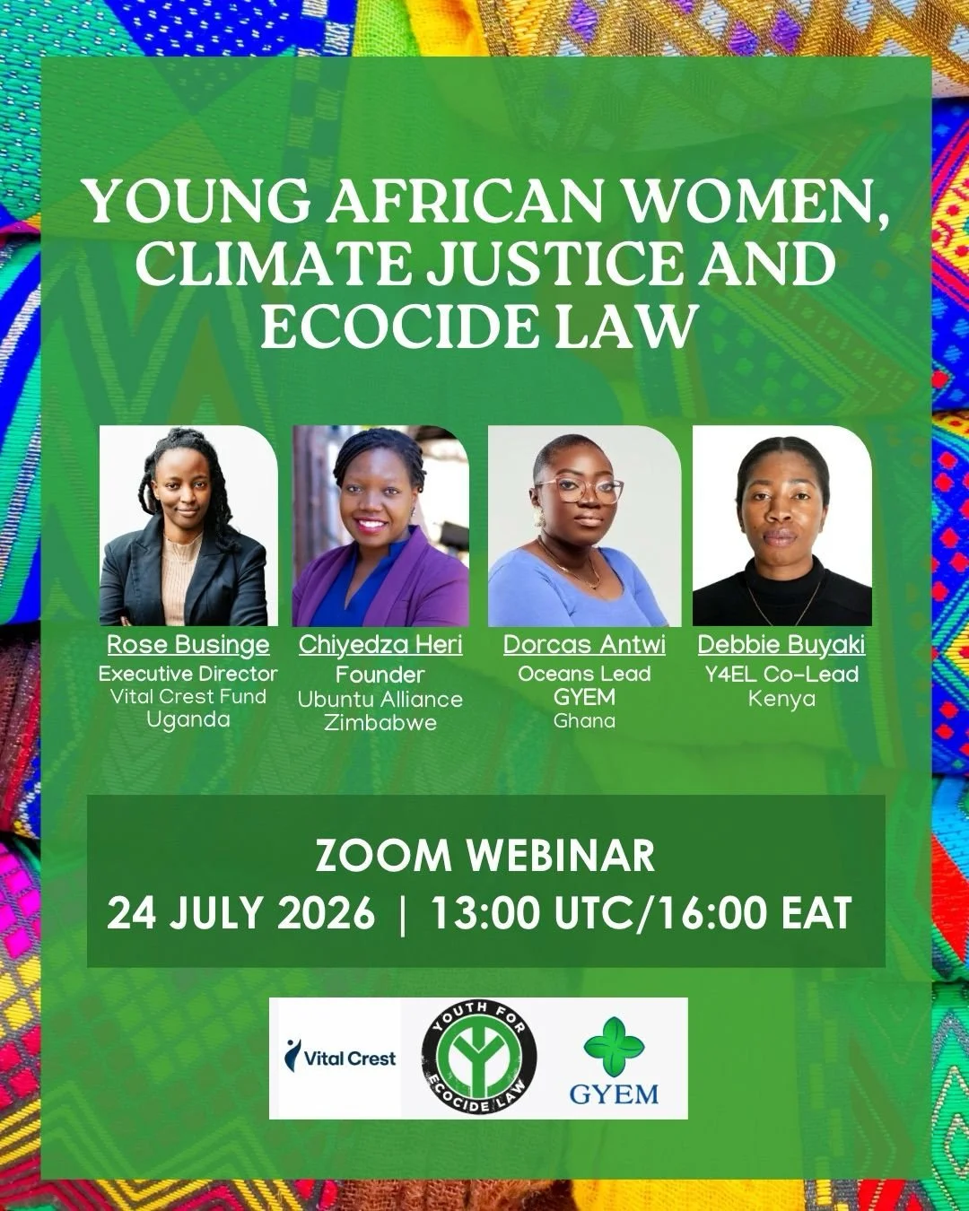 Les jeunes femmes africaines, la justice climatique et la loi sur l'écocide