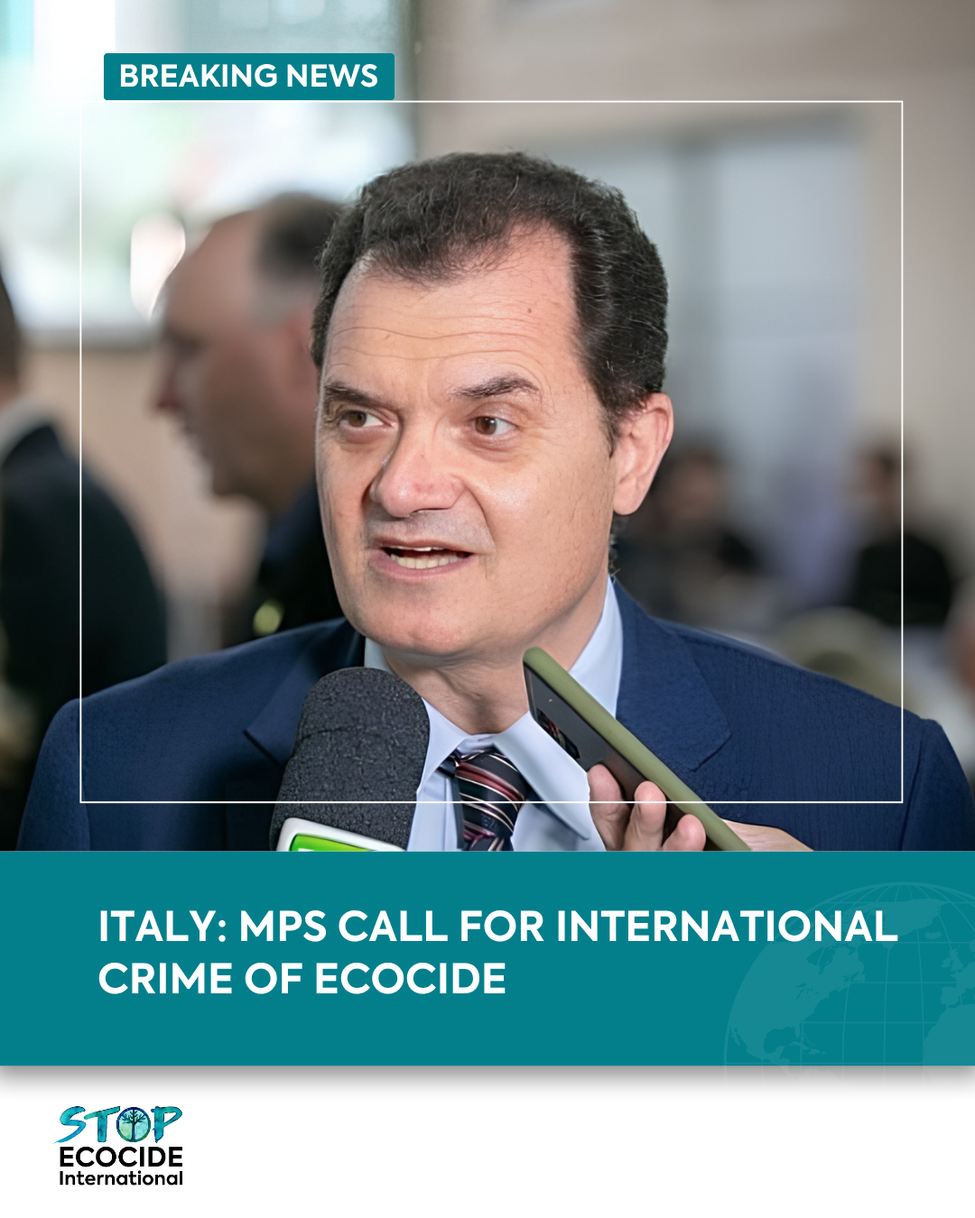 Italy: MPs call for international crime of ecocide
