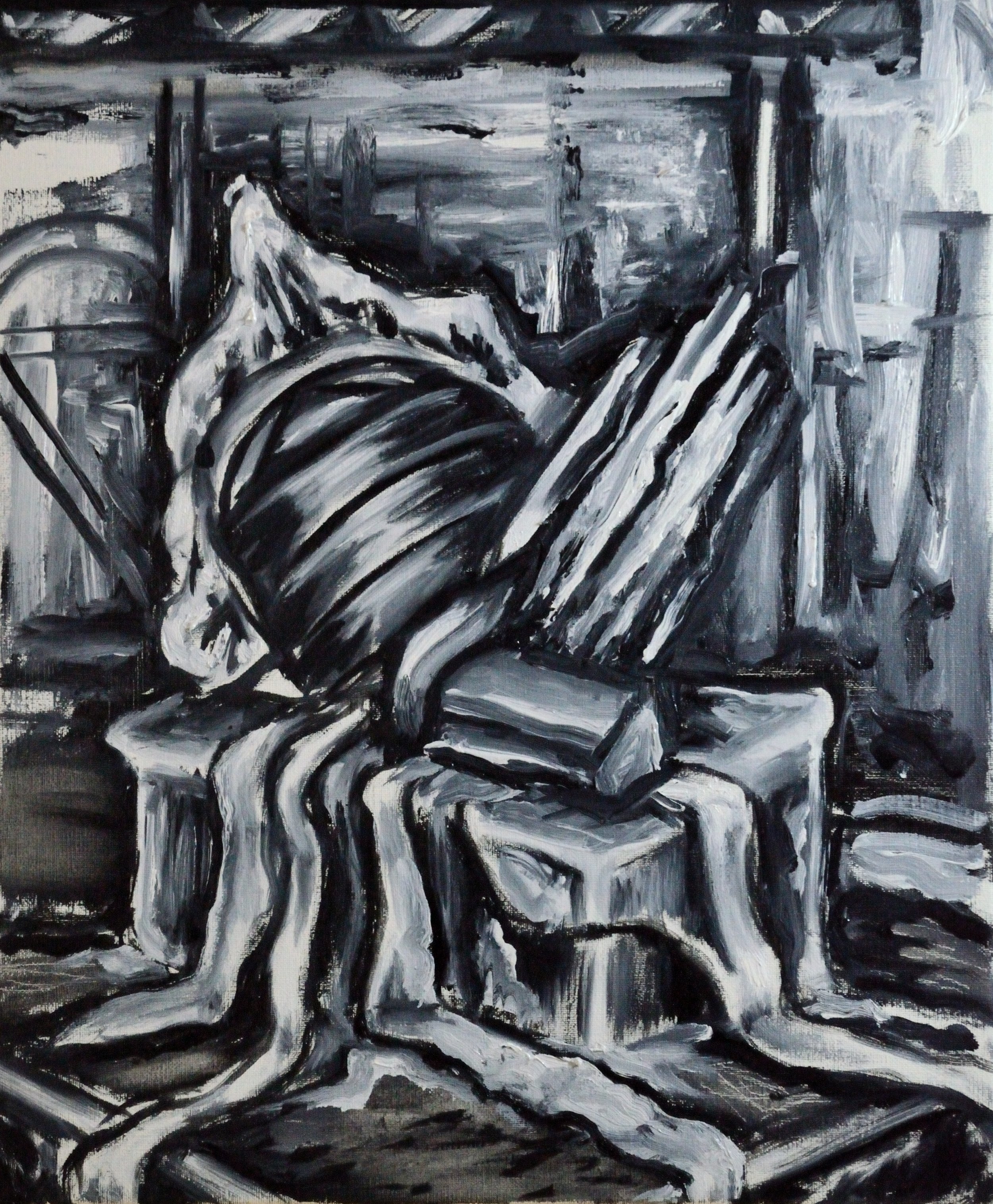 MDP4, 60x50cm, oil on canvas 