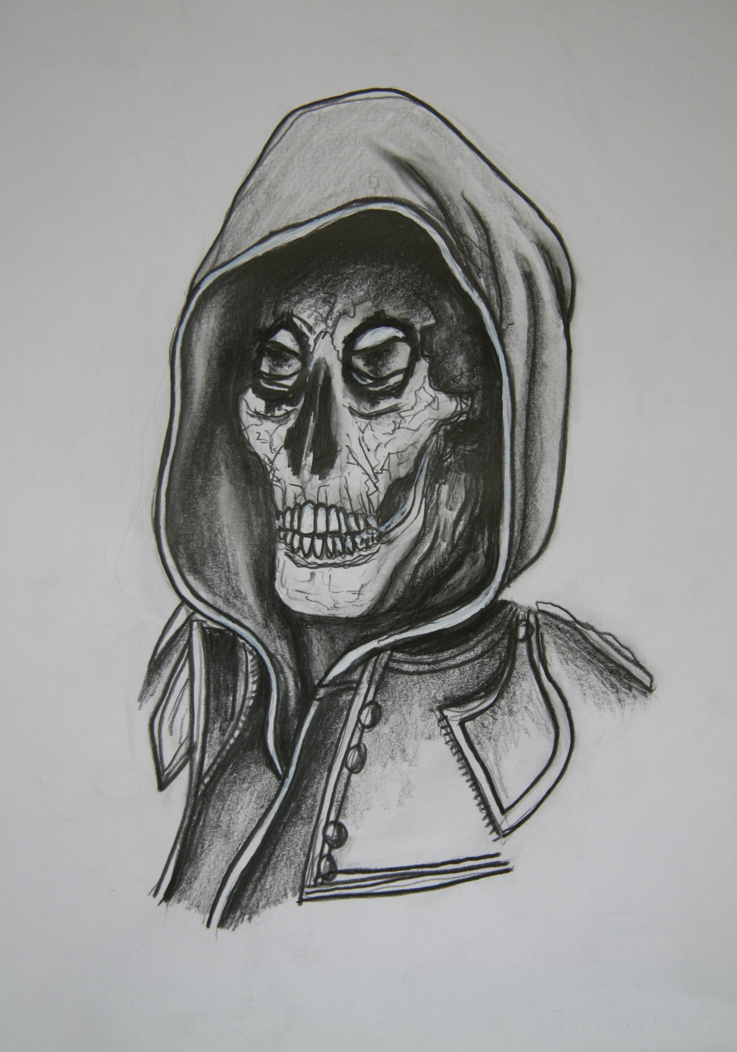 11. 2007 Skull 11, 30x21cm, pencil on paper .jpg