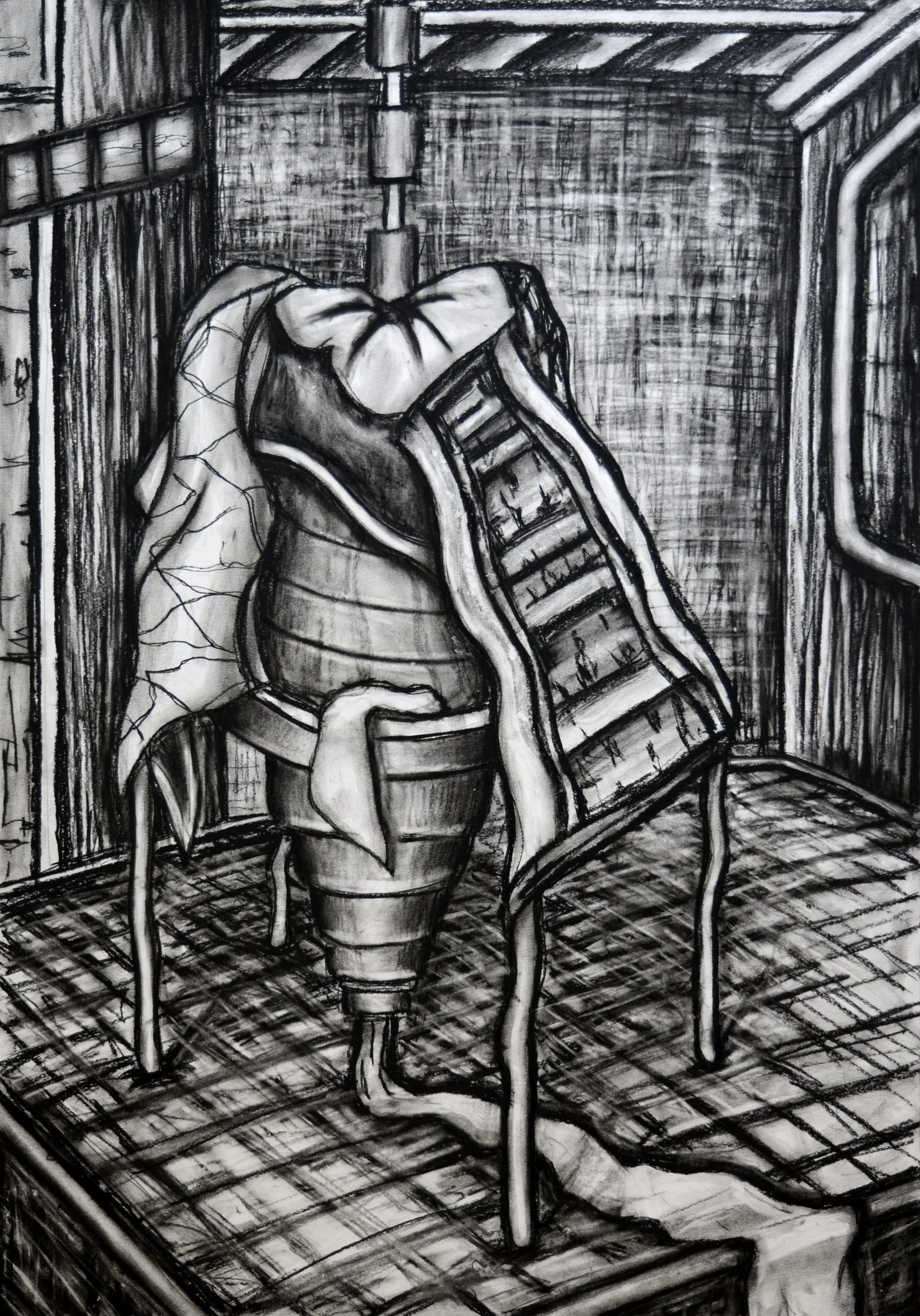 3. 2014 MD16, 100x70cm, conte on paper .JPG