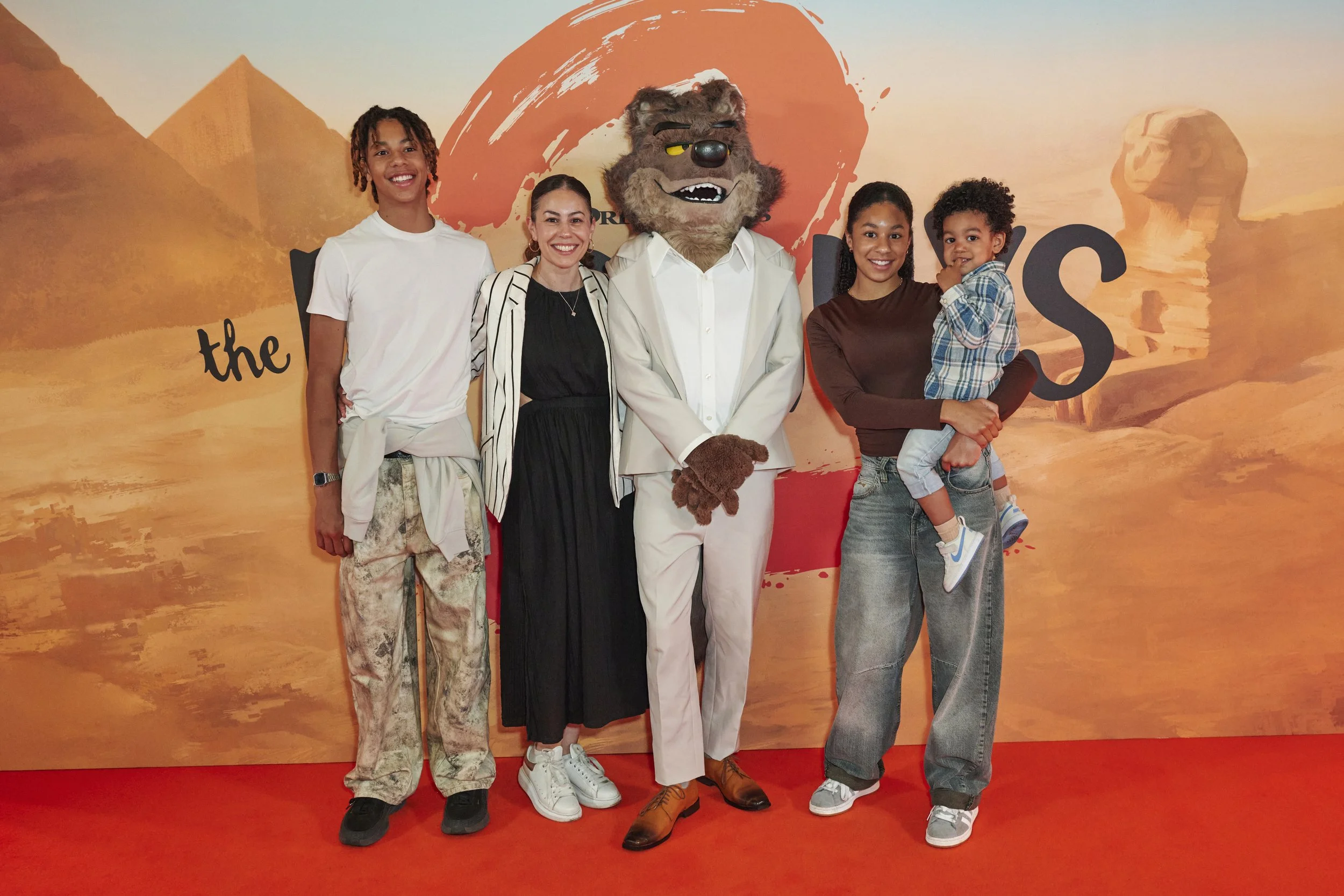 The InstaClarkes attended a screening of Bad Guys 2! 🎬✨ 