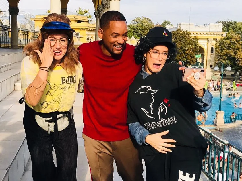 Jahannah James and Sophie Craig in Budapest with Paramount for Gemini Man
