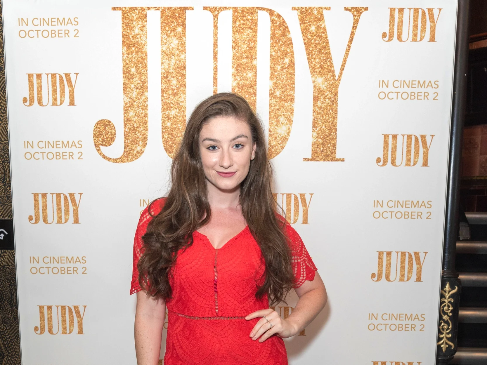 Amber Doig-Thorne Attends Exclusive 'Judy' Screening