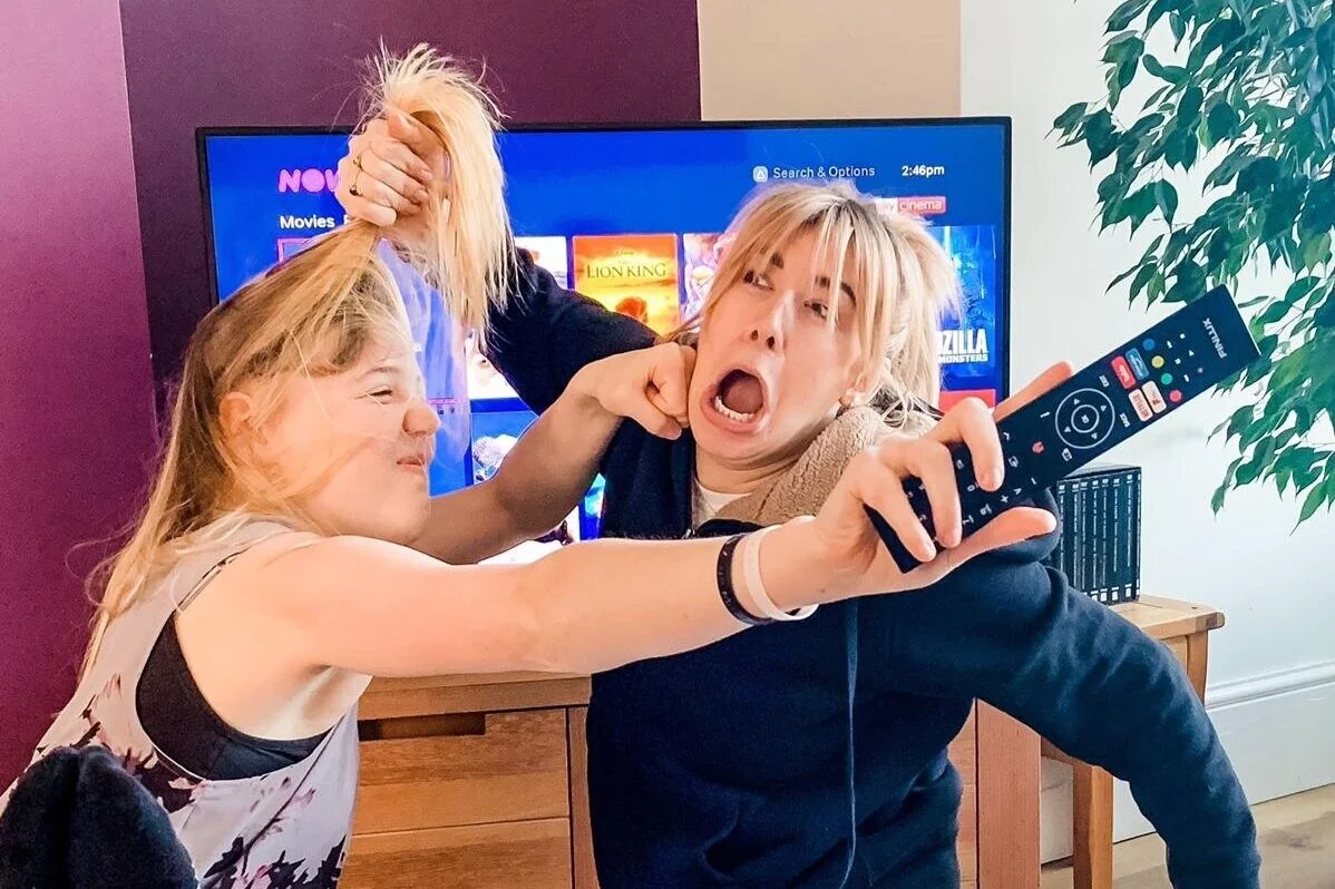 Jahannah James and NOW TV for National Siblings Day