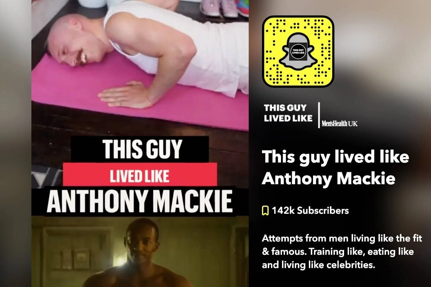 Jamie Lenman, Anto Sharp and James Alexander-Ellis Guest on Men's Health "This Guy Lived Like..." Series