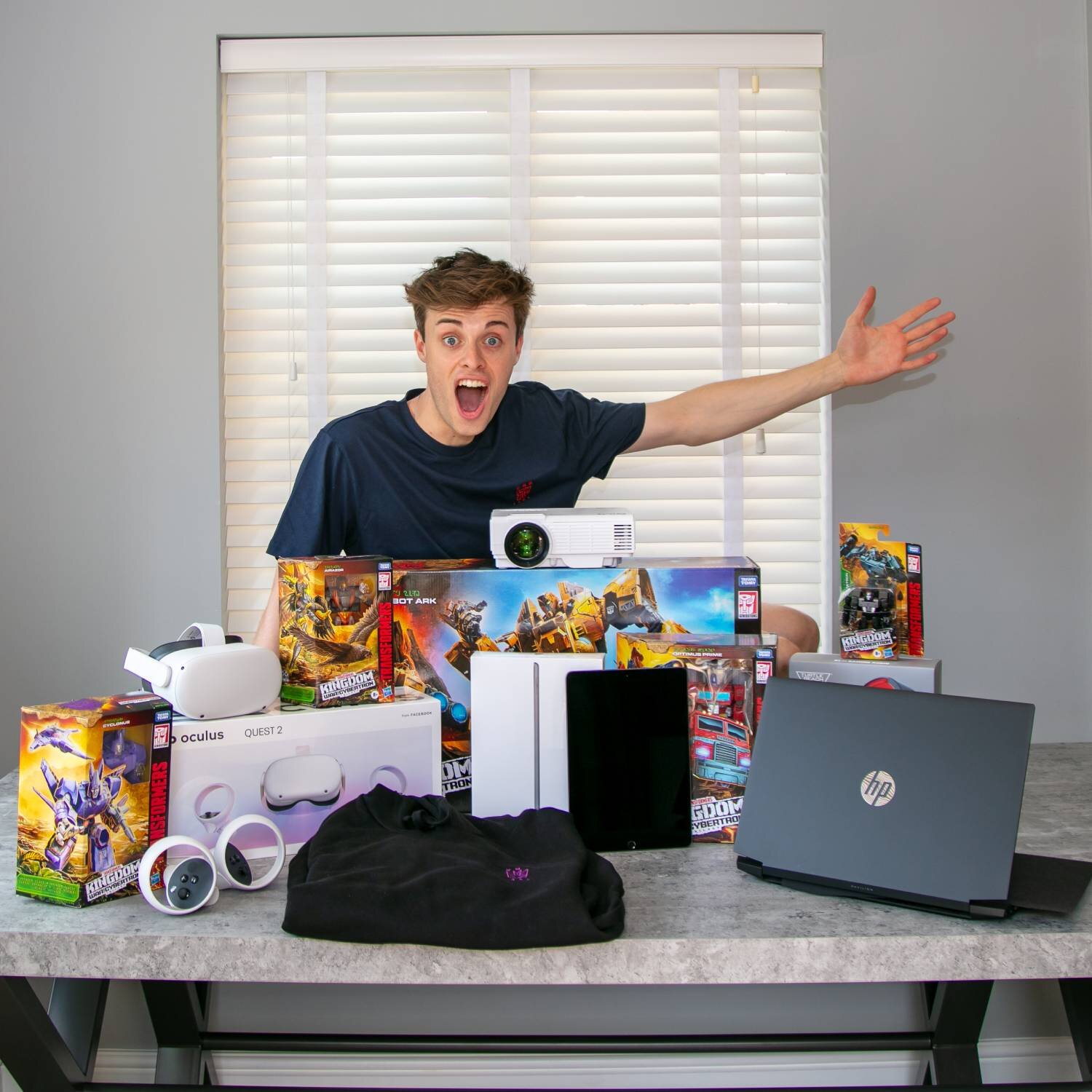 Joe and Huge Netflix/Transformers Birthday Party Giveaway Collab SHARPER