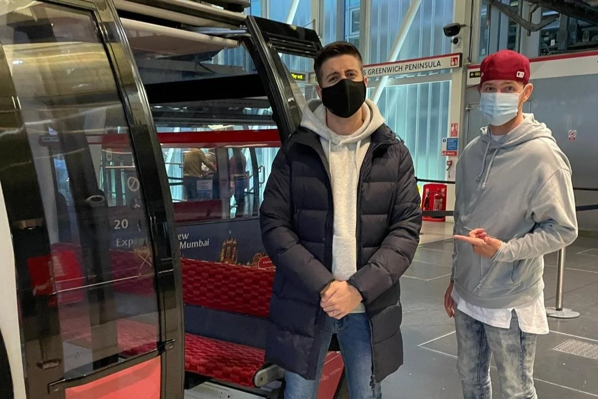 Twist and Pulse Working with TFL on Their Emirates Airline Cable Cars
