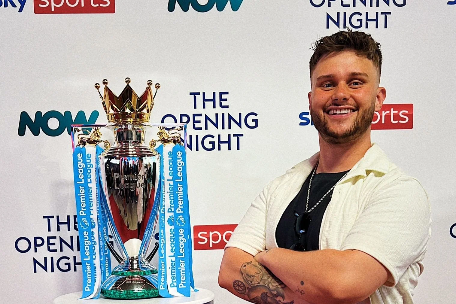 Mikey attends the NOW TV Premier League Launch