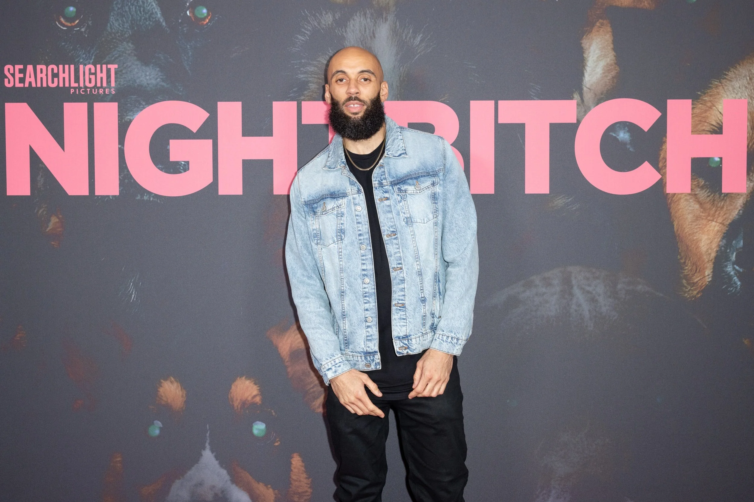 Aaron Dale attends the screening of Nightbitch