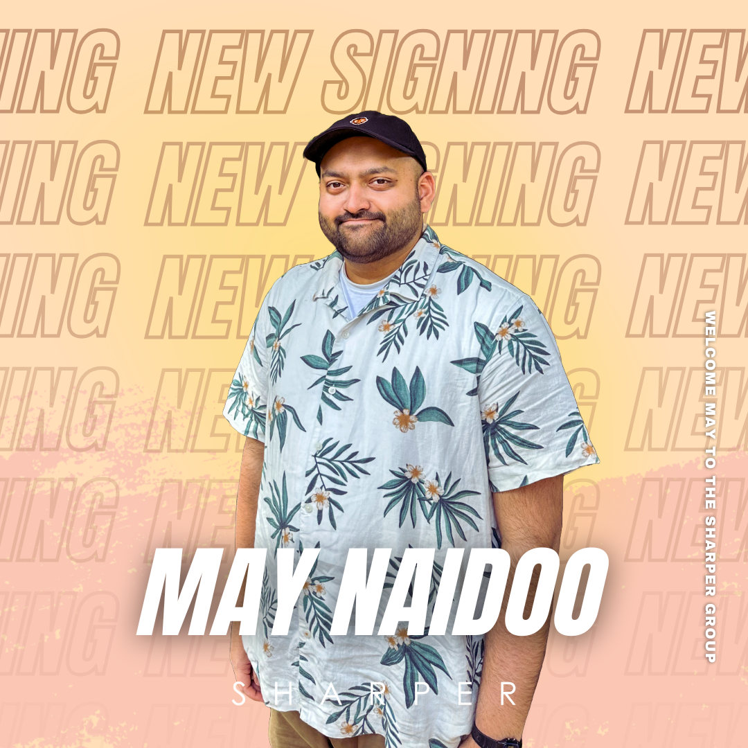 New Signing - May Naidoo!