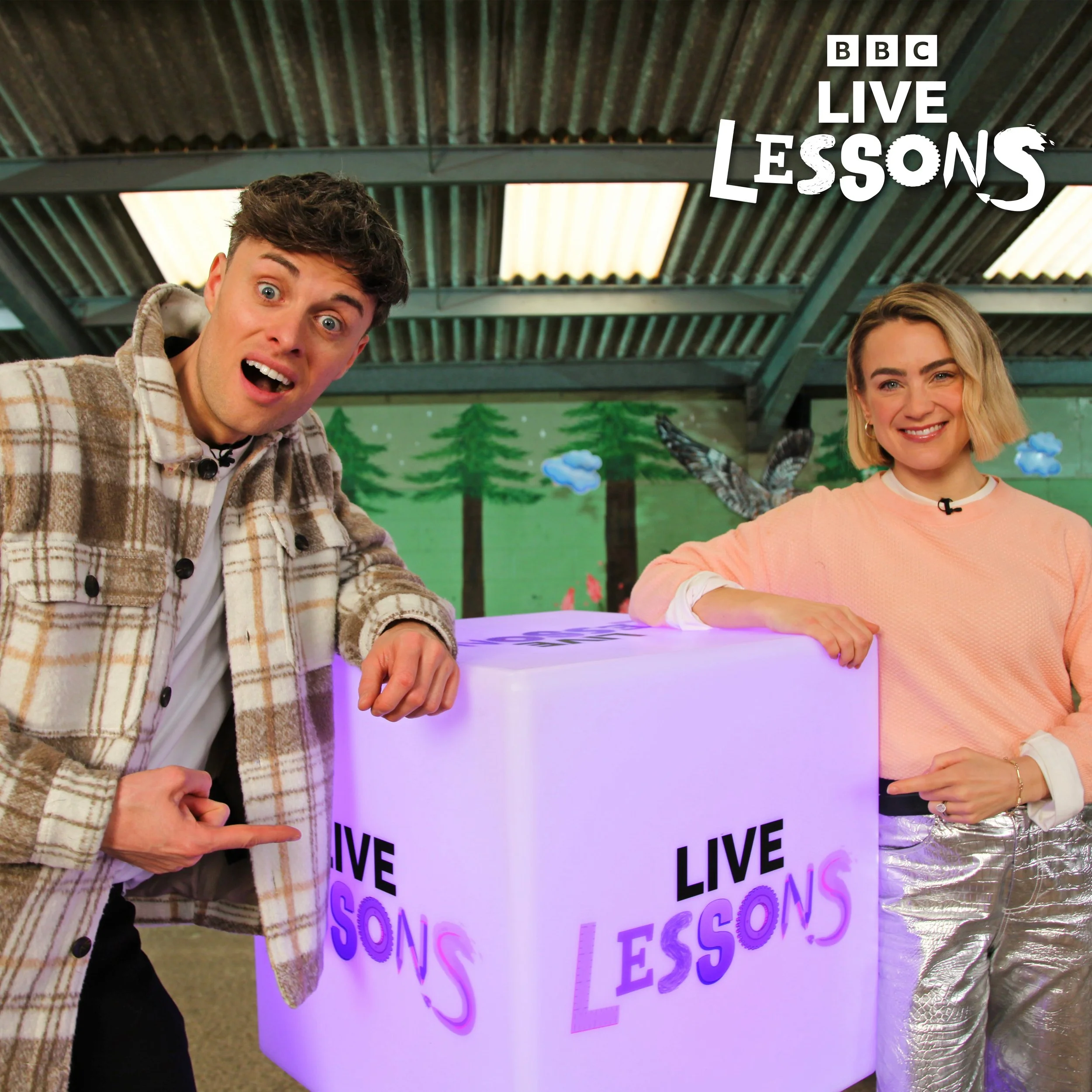 Joe Tasker leads BBC Teach Live Lesson!