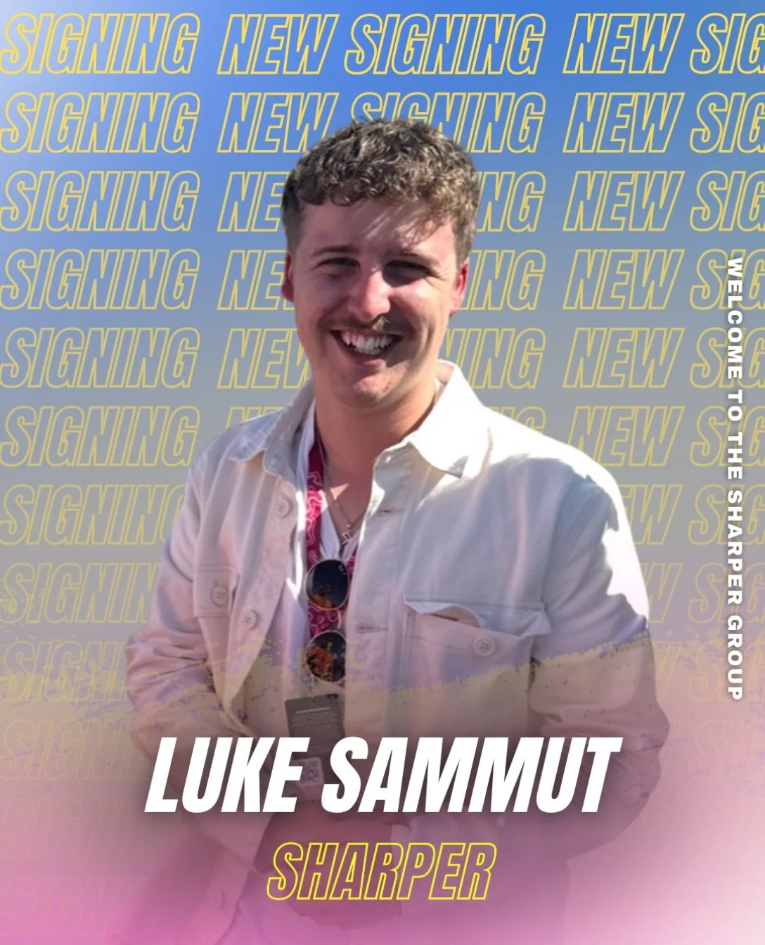 NEW SIGNING 🚨 @lukesam 
&lsquo;Luke Sammut is an Australian-born, London-based content creator and one of the emerging voices in motorsport content. His personality-led content blends commentary, comedy, reactions and race-day moments, bringing a fr