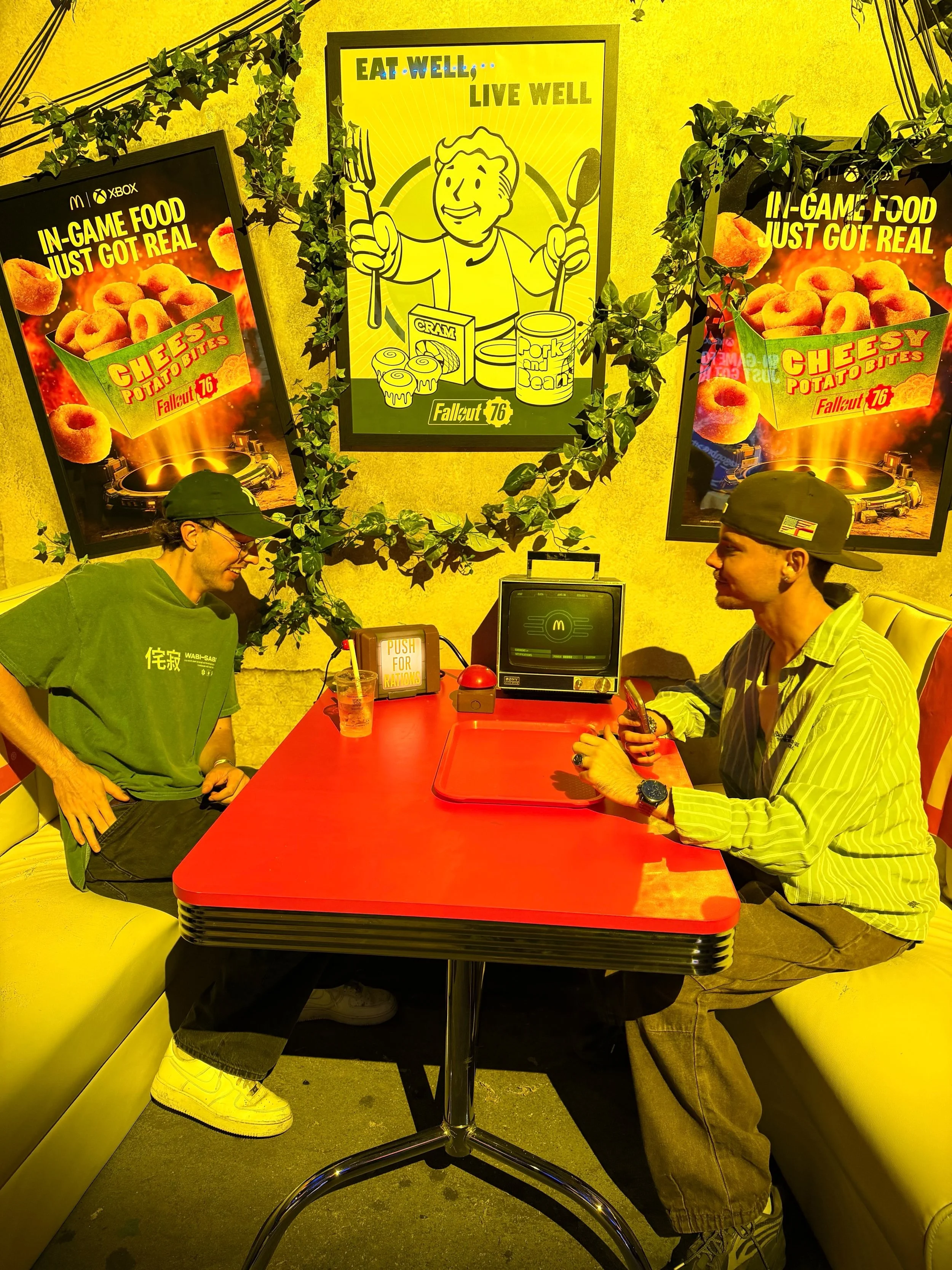 Game on... and lunch is served. 🎮🍟

@_adammcg , @joeleggettx and @lilstakes2 headed to McDonald&rsquo;s HQ for an exclusive event to be among the first to try the brand&rsquo;s latest menu. Surrounded by immersive gaming-inspired sets, iconic props