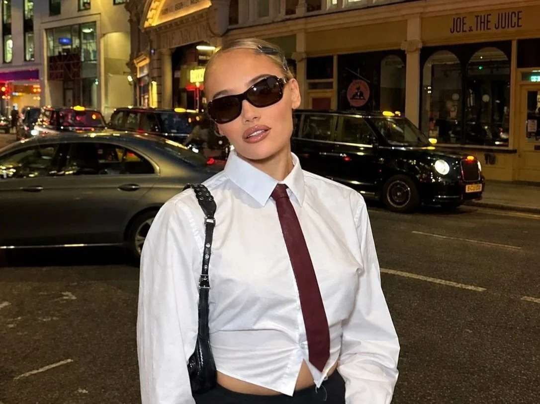 Rhys Takes a Front Row Seat at Olivia Black’s London Fashion Week Show