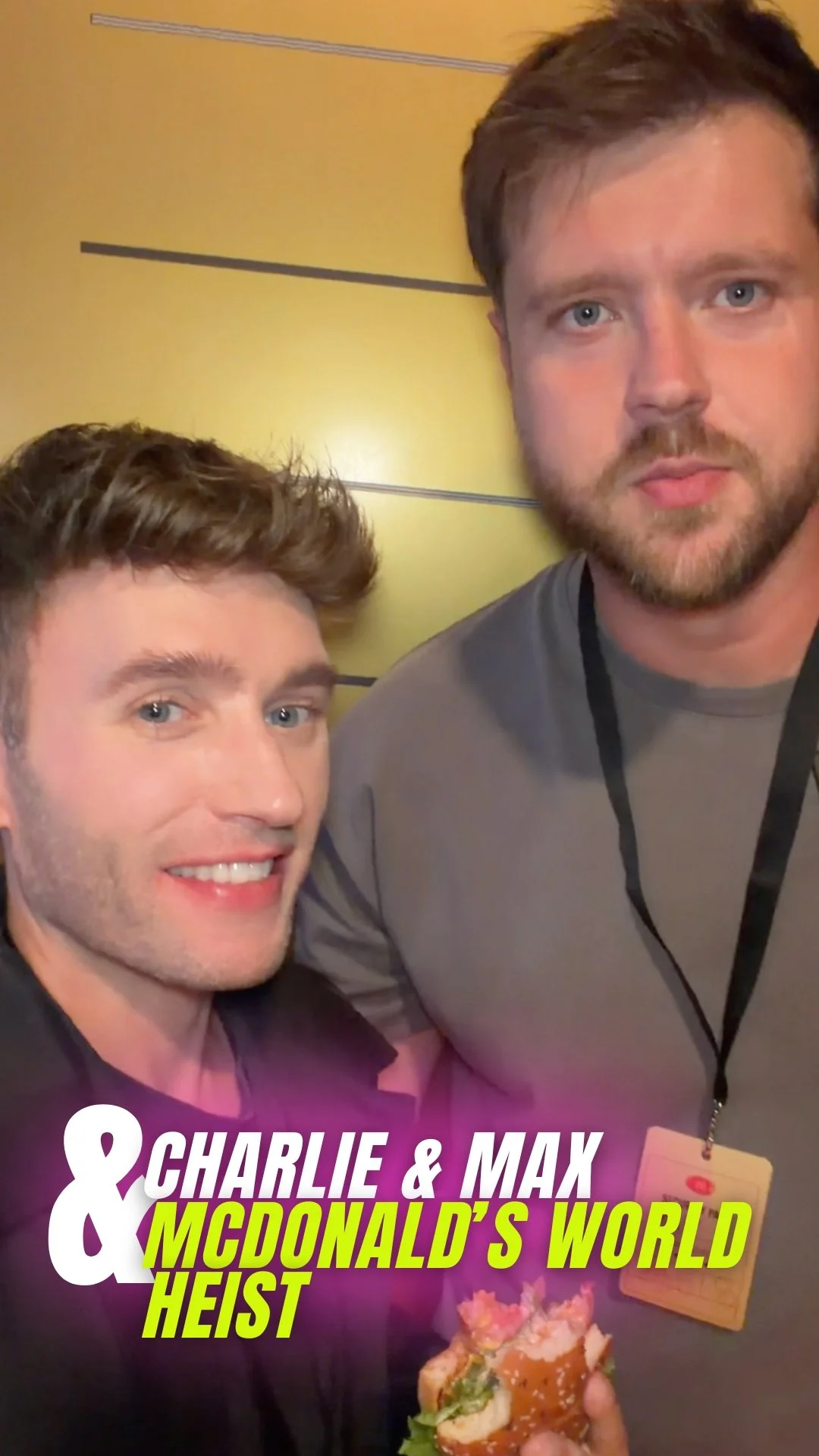 Charlie &amp; Max X McDonald’s 